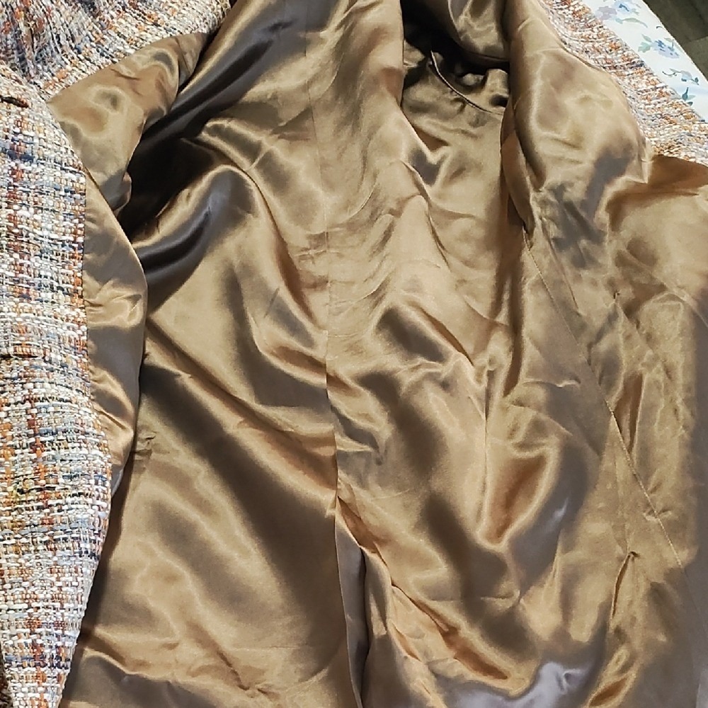 Talula Multicolor Tweed Button-Up Blazer - Picture 11 of 11